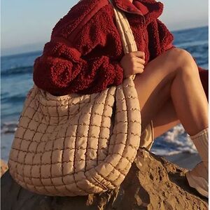 NWT Quilted Carryall Bag